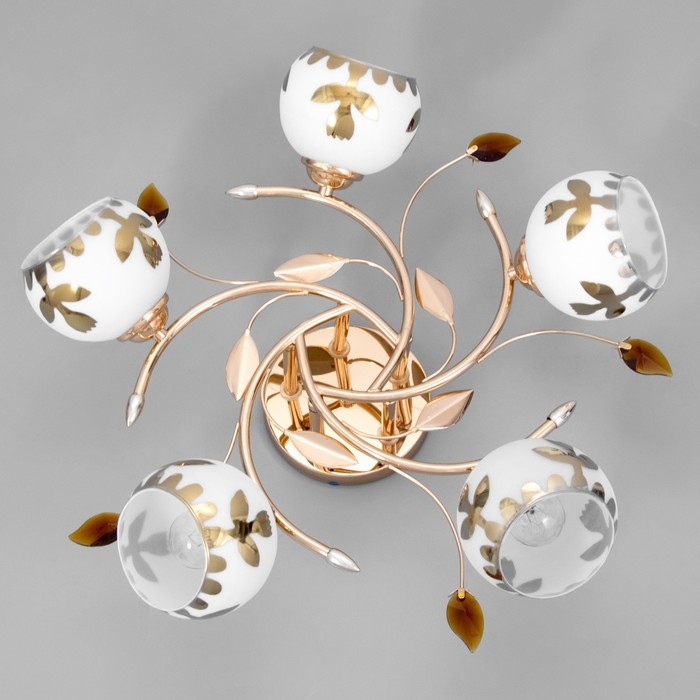 Люстра Люстра "Адель" 5х40Вт Е27 Золото МОДЕЛЬ: 2612361