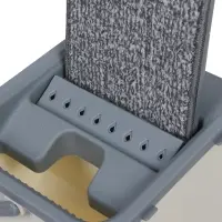 Набор для уборки с отжимом и сменной насадкой тм VETTA, доп.насадка, ведро 5л, пластик, металл