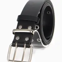 Ремень женский, 3.5&times;105 см, с люверсами, пряжка металл, чёрный
