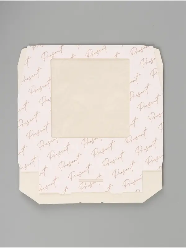 Коробка подарочная складная &laquo;Для тебя&raquo;, 20&times;20&times;4 см, с окном