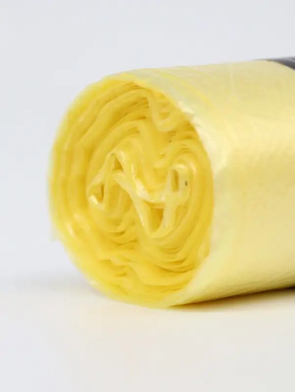 Мешки для мусора в рулоне ароматизированные UpakLand 60 л, лимон ПНД, толщина 10 мкм, 20 шт.