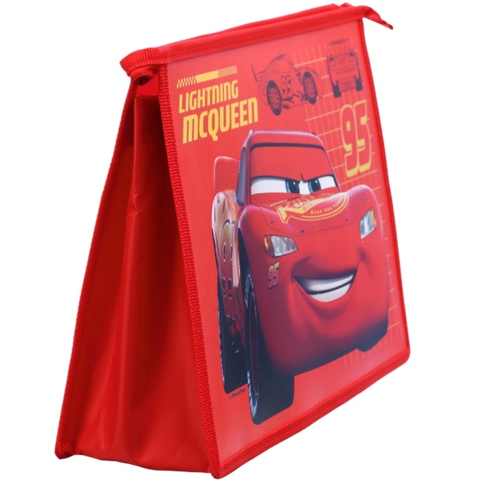 Папка пластиковая А4, на молнии, Тачки Папка пластиковая А4, на молнии, Тачки