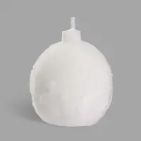 Свеча новогодняя &laquo;С новым годом&raquo;, 51&times;50&times;50 мм