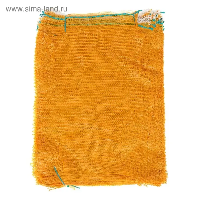 Сетка овощная, жёлтая, 35×60 см, 15 кг Сетка овощная, жёлтая, 35×60 см, 15 кг
