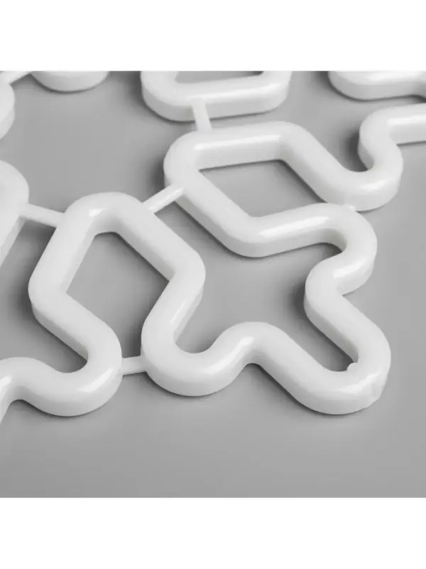 Светодиодная фигура &laquo;Снежинка&raquo; 30 см, пластик, 220 В, свечение белое