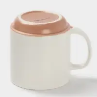 Кружка Доляна Best friend, фарфор, 420 мл, 12&times;9&times;10 см, фарфор, белая