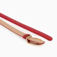 Ремень жен 04-01-01-04, Июнь2513, 2,4*0,3*110 см, без винта, пряж золото, гвоздик, крачный 1090316 Ремень жен 04-01-01-04, Июнь2513, 2,4*0,3*110 см, без винта, пряж золото, гвоздик, крачный 1090316