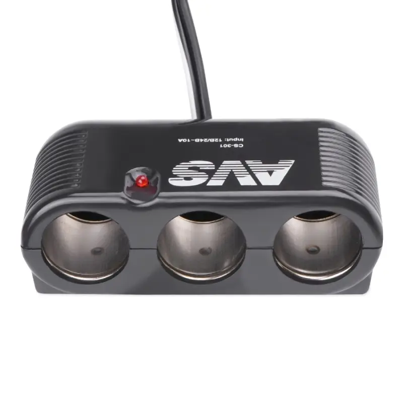 Разветвитель прикуривателя AVS 12/24 (на 3 выхода) CS301