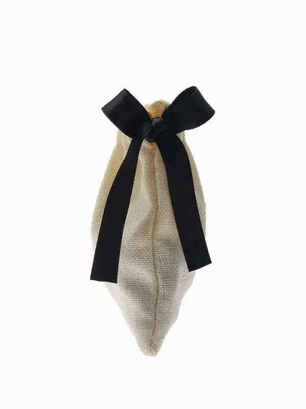 Мешочек подарочный «Нежность», 8.5×7 см, бежево-чёрный Мешочек подарочный «Нежность», 8.5×7 см, бежево-чёрный