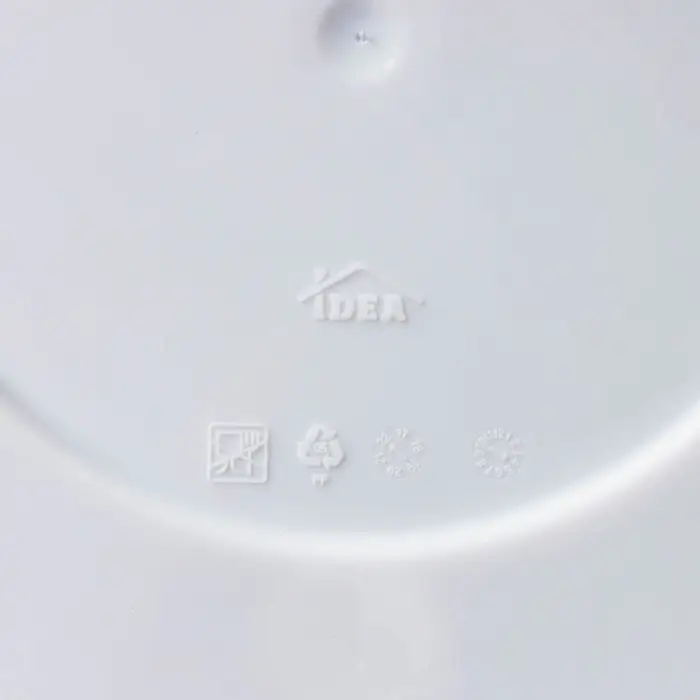 Горшок для цветов с поддоном IDEA &laquo;Камни&raquo;, 4.8 л, пластик, белый