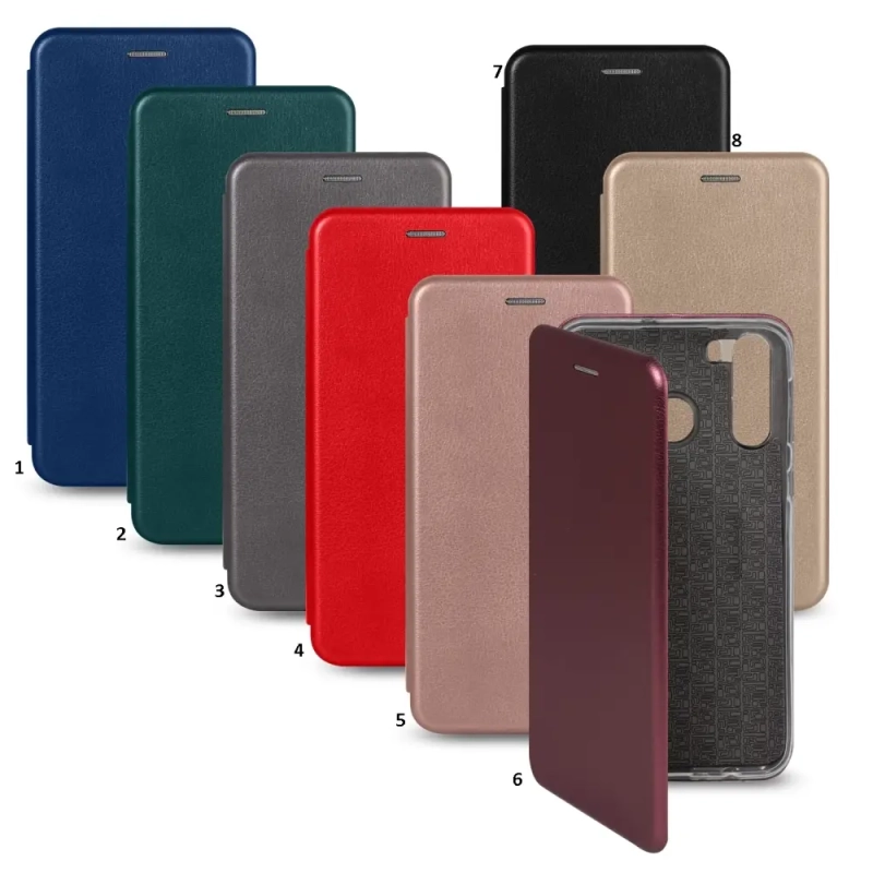 Чехол-книжка Samsung A21 цвета в ассортименте Чехол-книжка Samsung A21 цвета в ассортименте