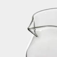 Кувшин для воды Magistro &laquo;Богема&raquo;, 2 л, 9.7&times;32 см, с металлической крышкой, стекло, прозрачный, серебристая крышка