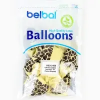 Воздушные шары латексные 14" " Жираф" пастель, набор 25 шт.