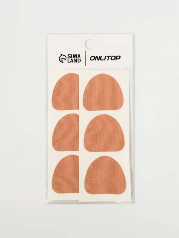 Пластырь для ног, набор - 6 шт., на клеевой основе, бежевый Пластырь для ног, набор - 6 шт., на клеевой основе, бежевый