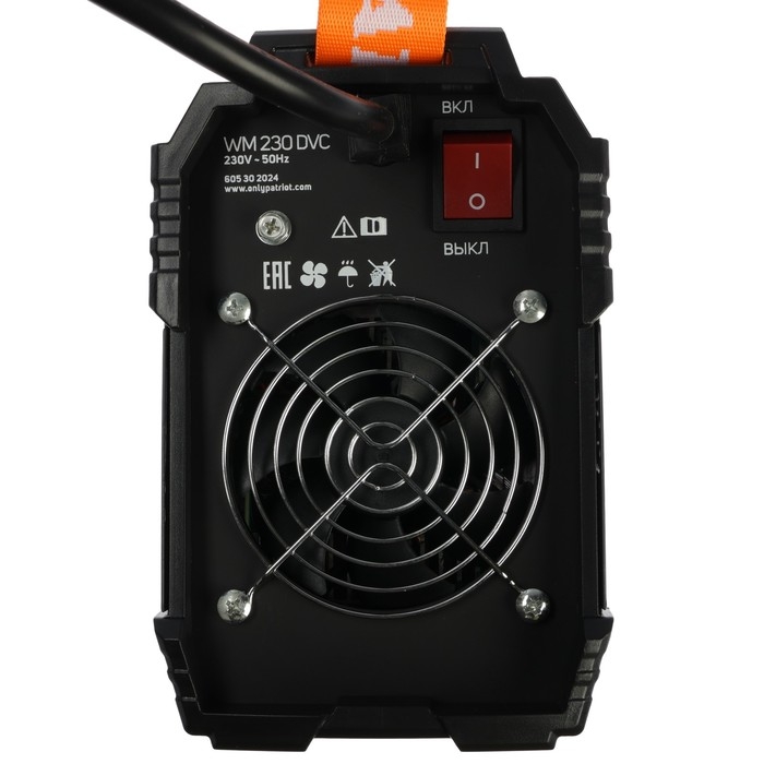 Аппарат сварочный инверторный Patriot WM2230DVC, 220 В, 11 кВт, 20-230 А, 1.6-5 мм, VRD Аппарат сварочный инверторный Patriot WM2230DVC, 220 В, 11 кВт, 20-230 А, 1.6-5 мм, VRD
