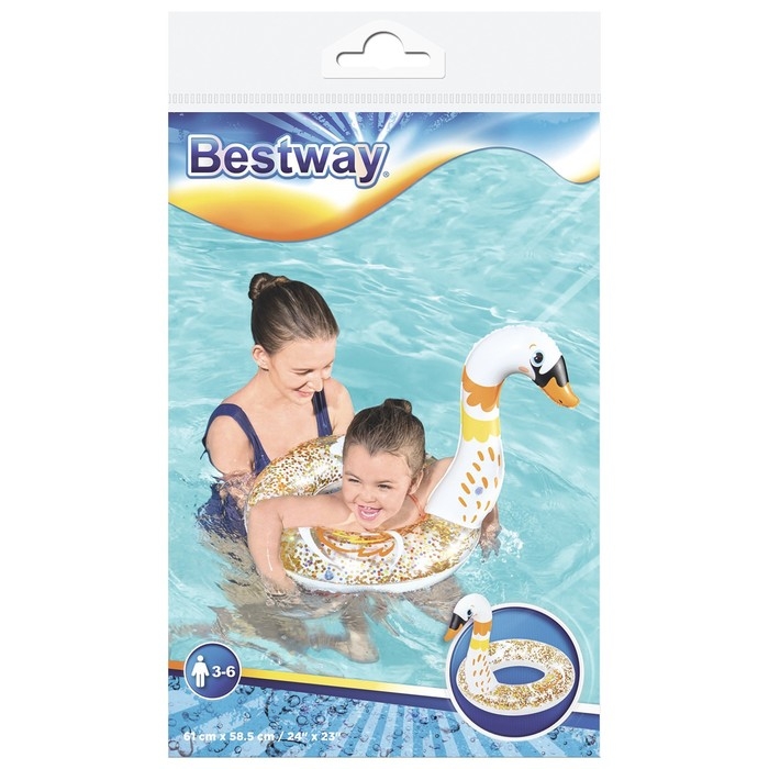 Круг для плавания, от 3-6 лет, 36306, цвет МИКС Круг для плавания, от 3-6 лет, 36306, цвет МИКС