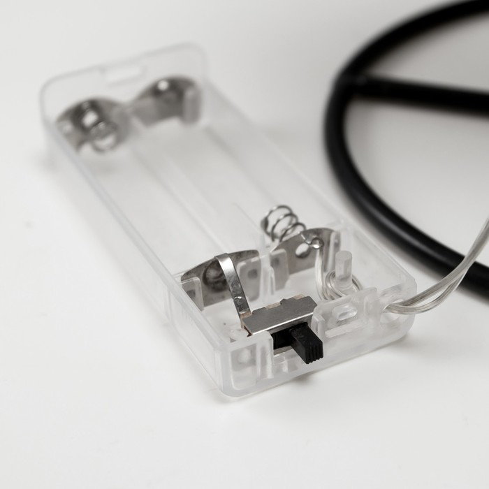 Ночник 16824/1 LED от батареек 2АА черный 17х10х28 см RISALUX Ночник 16824/1 LED от батареек 2АА черный 17х10х28 см RISALUX