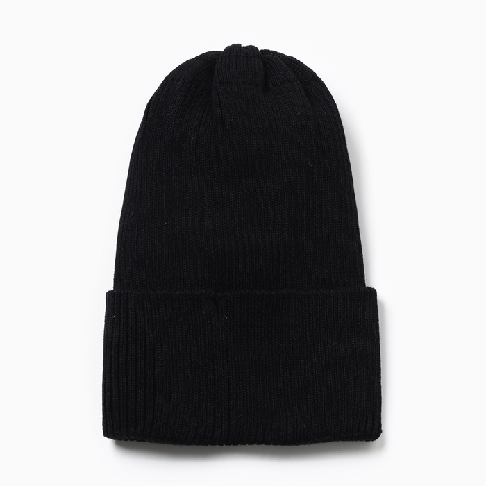 Шапка детская, цвет черный, размер 52-56 Шапка детская, цвет черный, размер 52-56