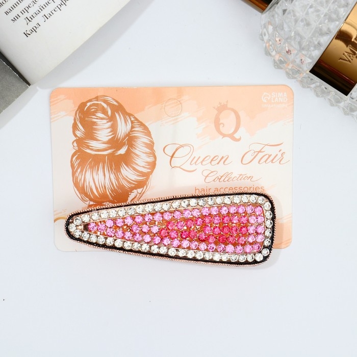 Заколка-автомат для волос Заколка-автомат для волос "Сильвия" геометрия, 9 см