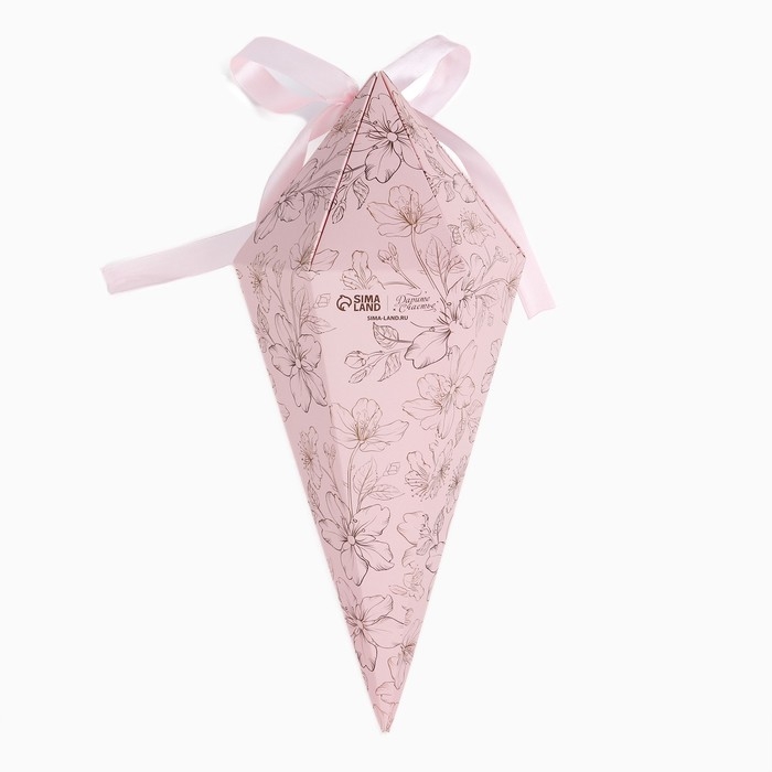 Переноска - шестиугольник для цветов «Цветочная композиция», розовая, 15 х 35 х 15 см Переноска - шестиугольник для цветов «Цветочная композиция», розовая, 15 х 35 х 15 см