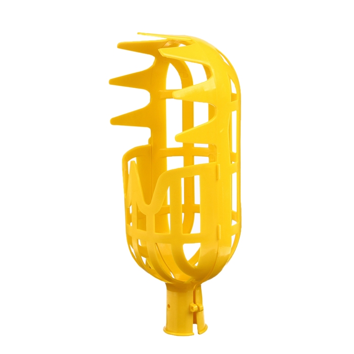 Плодосъемник, d = 11 см, под черенок, цвет жёлтый, Greengo Плодосъемник, d = 11 см, под черенок, цвет жёлтый, Greengo