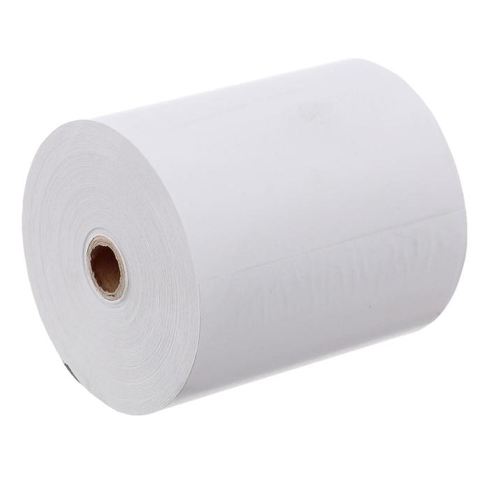 Чековая лента термо 80 мм 80 м, 80х12х80, 48 г/м2 Чековая лента термо 80 мм 80 м, 80х12х80, 48 г/м2