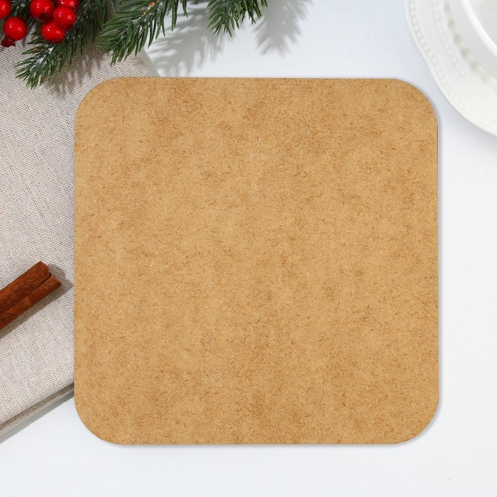 Новый год. Подставка под горячее «Чудо случится», 15х15 см Новый год. Подставка под горячее «Чудо случится», 15х15 см