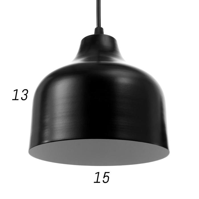 Светильник BayerLux 1115/3, 3х40Вт Е14, цвет чёрный