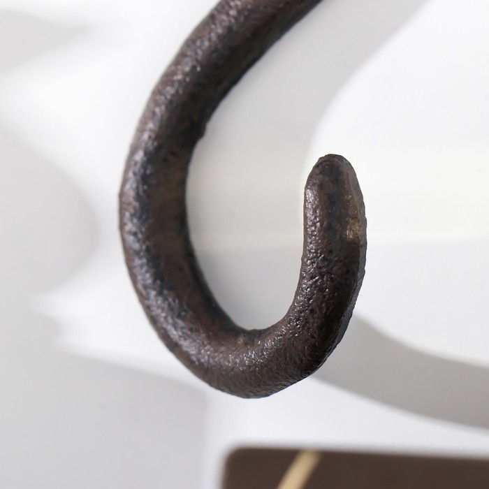 Крючок декоративный металл Крючок декоративный металл "Кошечка" 9х3х18 см