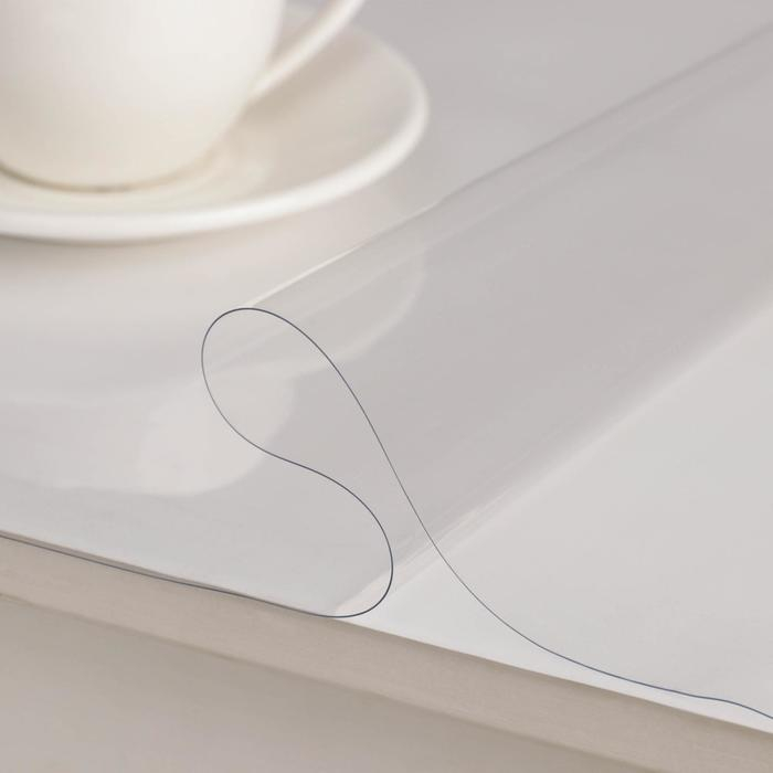 Термоскатерть без основы Доляна «Жидкое стекло», ширина 80 см, толщина 0,3 мм, длина 140 см Термоскатерть без основы Доляна «Жидкое стекло», ширина 80 см, толщина 0,3 мм, длина 140 см