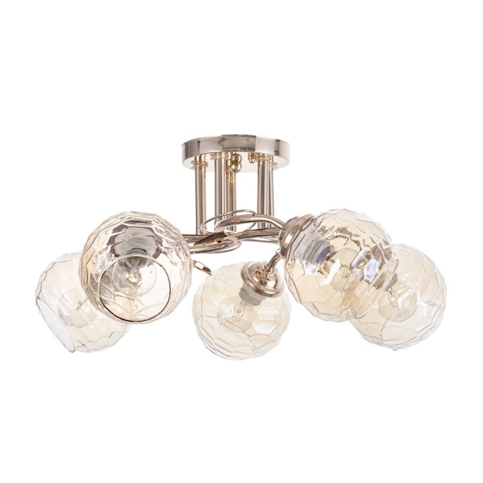 Люстра Люстра "Стела" 5х40Вт Е14 Золото 50х50х21см