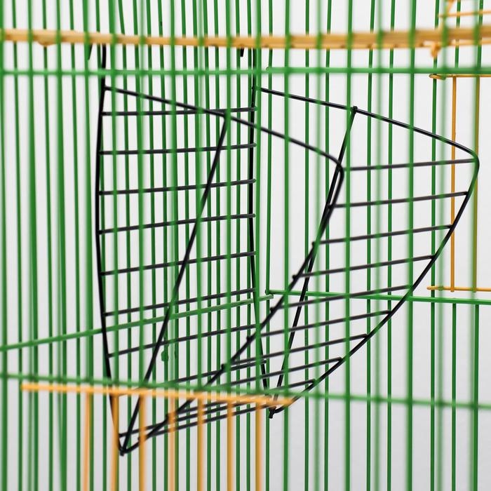 Кормушка для сена металлическая, 17 х 14 х 16 см Кормушка для сена металлическая, 17 х 14 х 16 см