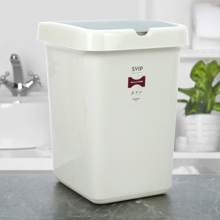 Контейнер для мусора Svip «Квадра», 25 л, цвет МИКС Контейнер для мусора Svip «Квадра», 25 л, цвет МИКС