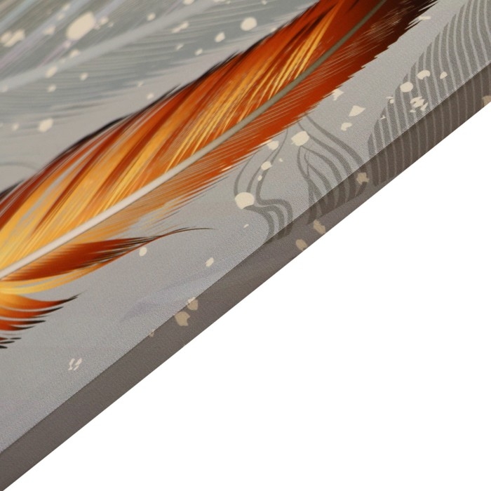 Картина Картина "Радужные перья" 60*100 см