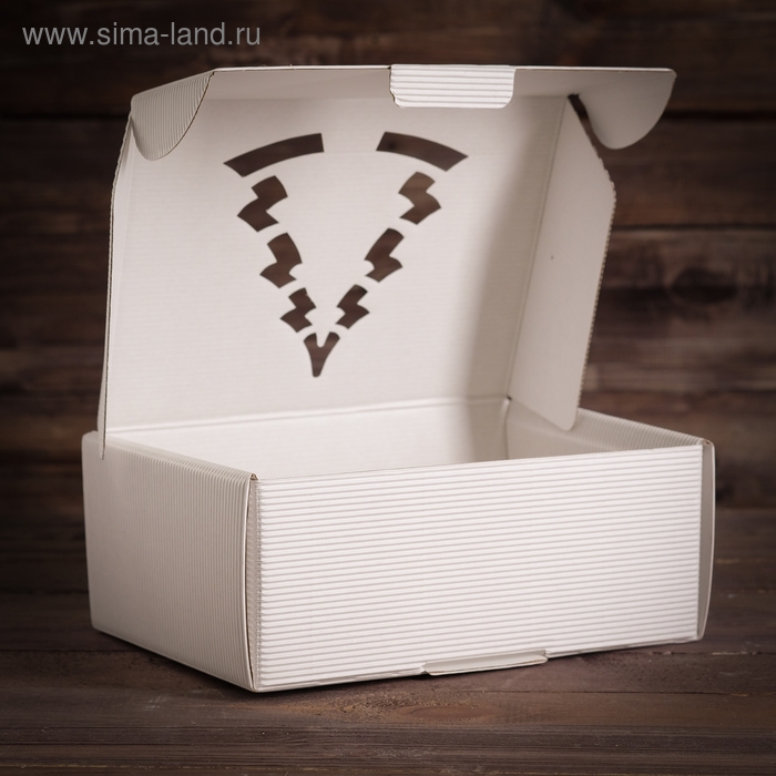Подарочная коробка №20, белая, сборная, 29,3 х 20,7 х 12,1 см Подарочная коробка №20, белая, сборная, 29,3 х 20,7 х 12,1 см