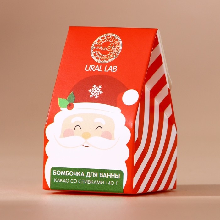 Новый Год. Бомбочка для ванны, 40 гр, аромат какао со сливками Новый Год. Бомбочка для ванны, 40 гр, аромат какао со сливками