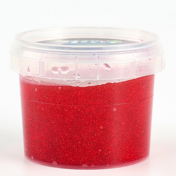 Слайм «Стекло» с красными блёстками, 90 г Слайм «Стекло» с красными блёстками, 90 г