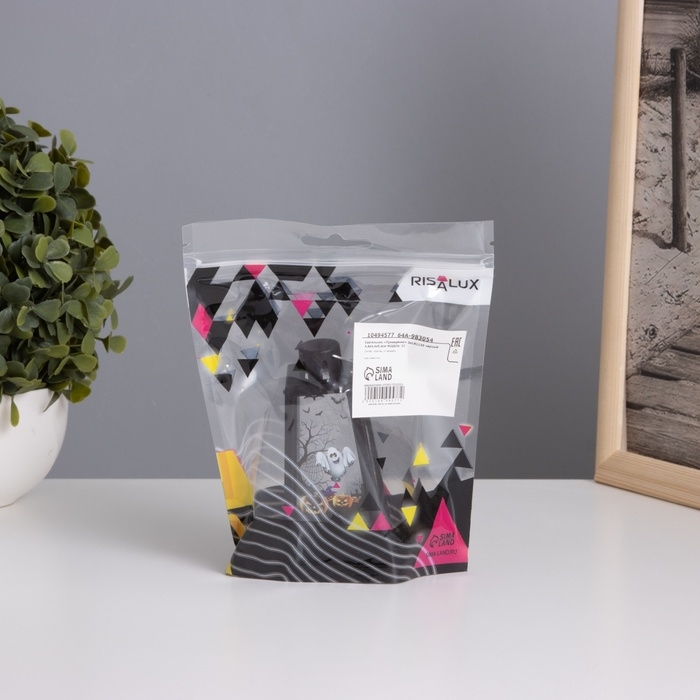 Светильник "Привидение" 3хLR1130 черный 4,4х4,4х9,4см