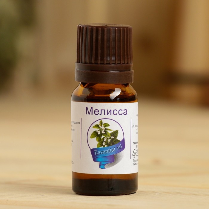 Эфирное масло Эфирное масло "Мелисса", флакон-капельница, аннотация, 10 мл