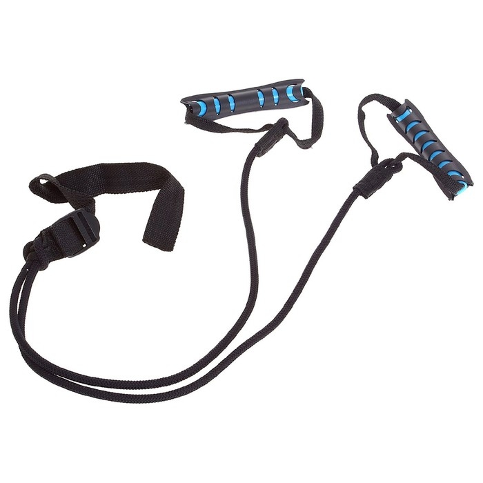 Эспандер ONLYTOP для лыжника, боксёра, пловца, с жёсткими ручками Эспандер ONLYTOP для лыжника, боксёра, пловца, с жёсткими ручками