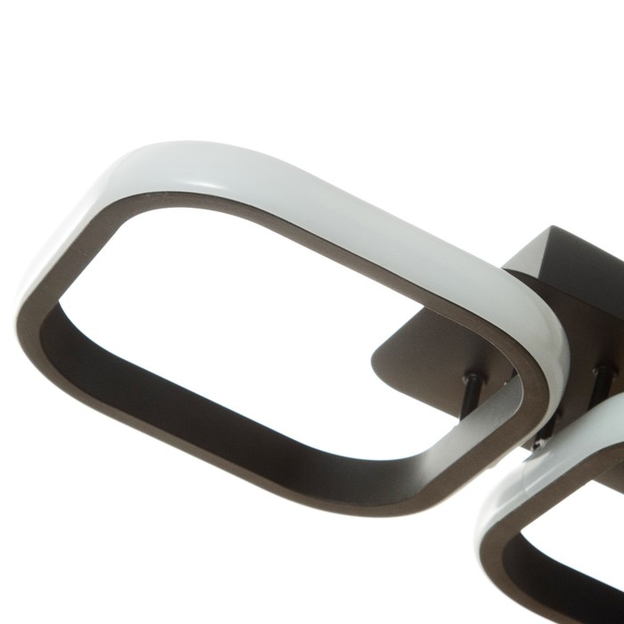 Светильник "Квадро" LED 33Вт 6000К черный 52,5х17х7 см