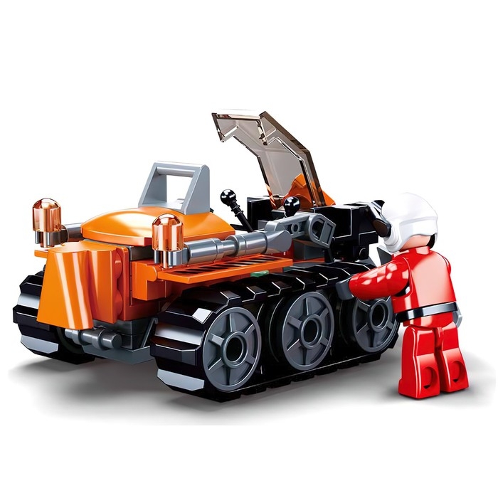 Конструктор Город «Снегоуборщик», 82 детали Конструктор Город «Снегоуборщик», 82 детали