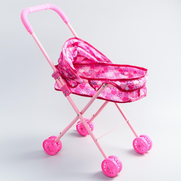Коляска для куклы прогулочная с аксессуарами, WINX, металл Коляска для куклы прогулочная с аксессуарами, WINX, металл