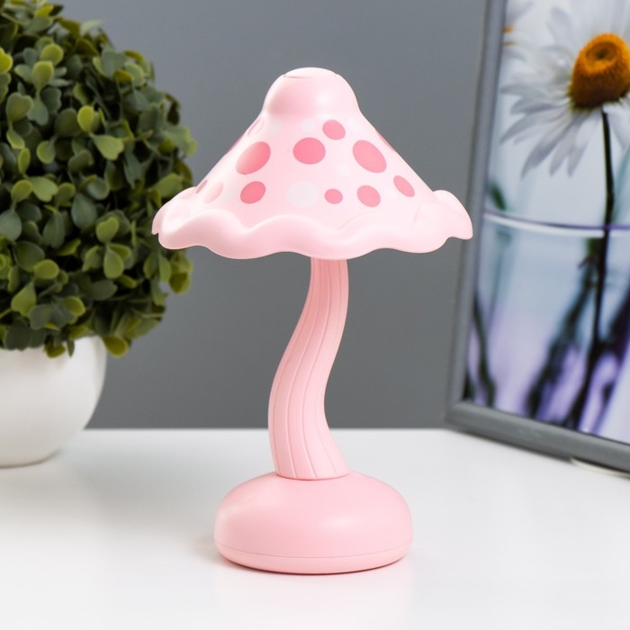 Ночник Ночник "Гриб" LED 2Вт USB АКБ МИКС 13х13х21 см RISALUX