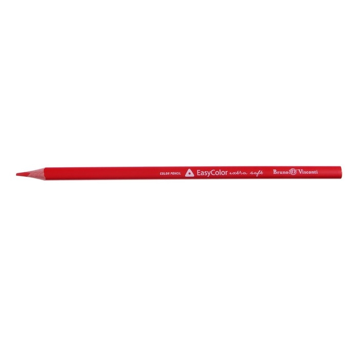 Карандаши 12 цветов BrunoVisconti Easycolor, трёхгранные, особо мягкие Карандаши 12 цветов BrunoVisconti Easycolor, трёхгранные, особо мягкие
