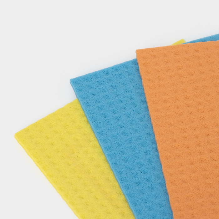 Салфетки из целлюлозы губчатые Доляна, тряпки для уборки, 15×17 см, 3 шт Салфетки из целлюлозы губчатые Доляна, тряпки для уборки, 15×17 см, 3 шт