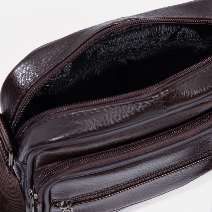 Сумка мужская, цвет коричневый Сумка мужская, цвет коричневый