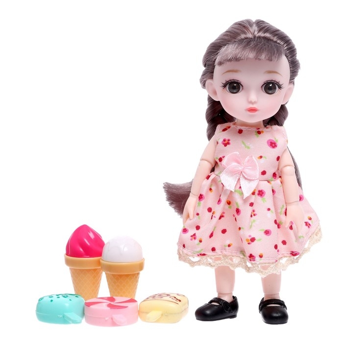 Кукла модная шарнирная «Алена на прогулке» с аксессуарами, МИКС Кукла модная шарнирная «Алена на прогулке» с аксессуарами, МИКС