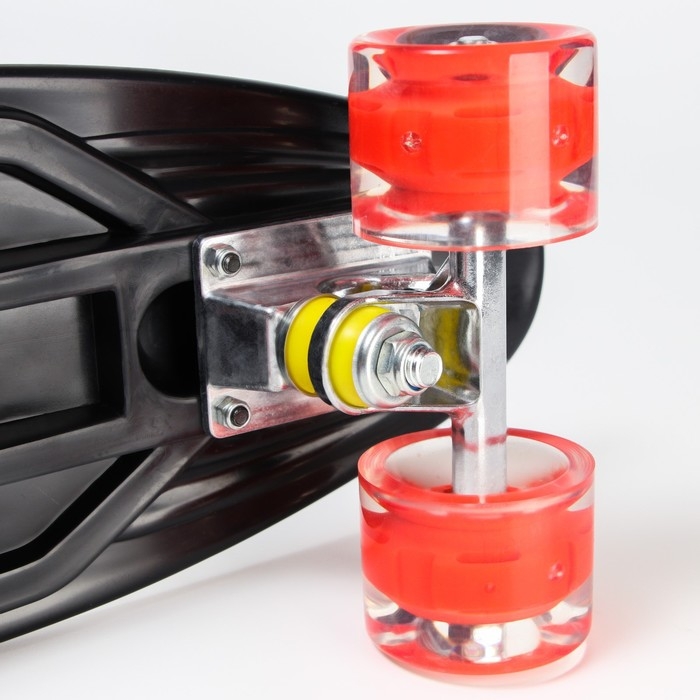 Пенниборд Marvel 56 х 16 см, колёса световые PU 60х45 мм, ABEC 7, цвет красный Пенниборд Marvel 56 х 16 см, колёса световые PU 60х45 мм, ABEC 7, цвет красный