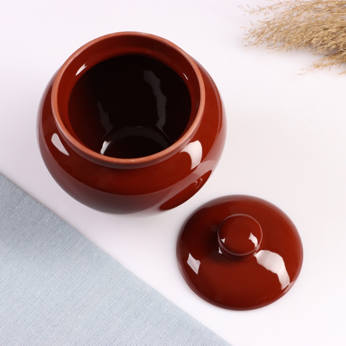 Набор горшков  Набор горшков "Подарочный с ухватом" 4х0,85л, стандарт